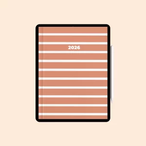 Planner Digital BASIC Vertical 2026 "I'm Just a Girl" DATADO + 1 PÁGINA POR DIA