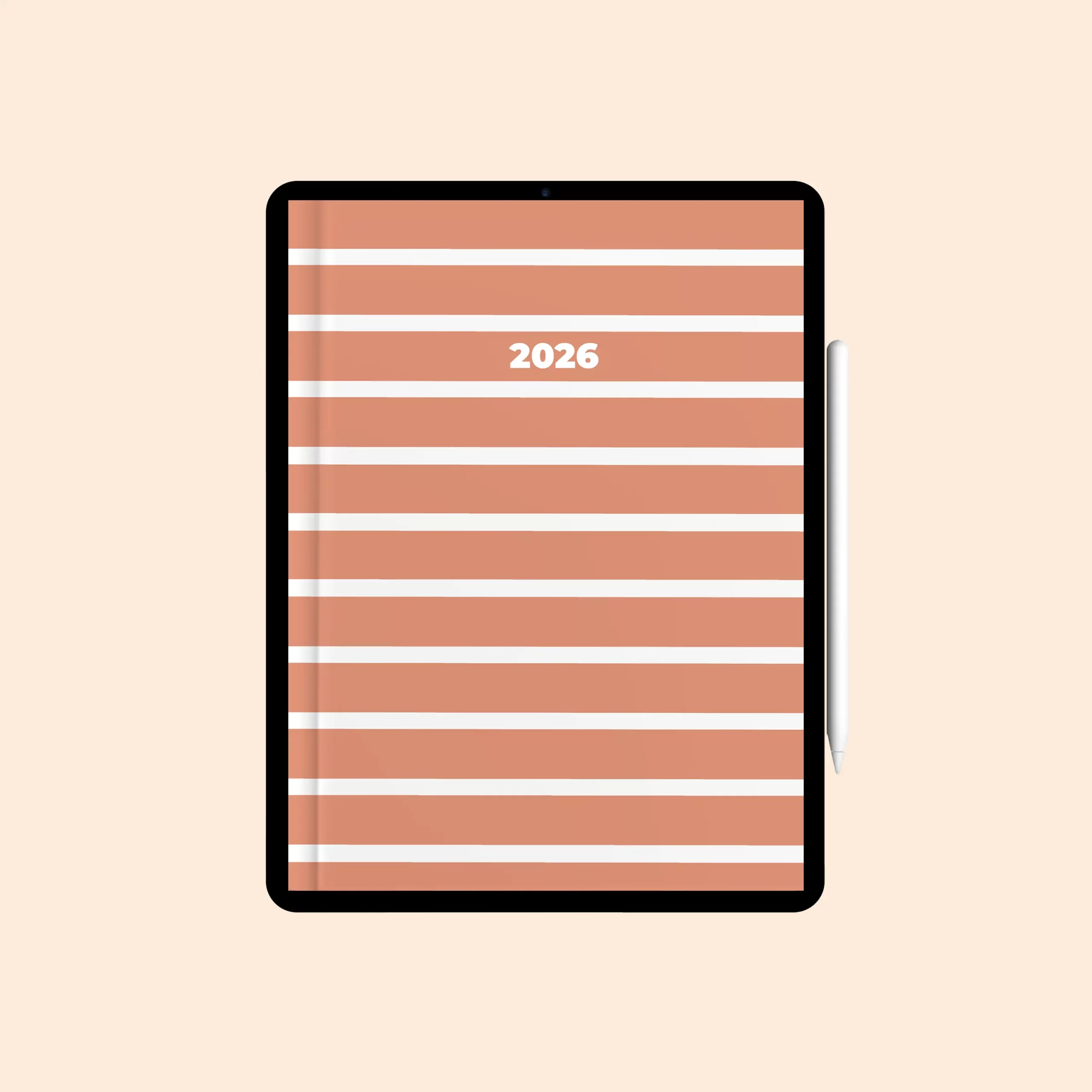 Planner Digital BASIC Vertical 2026 "I'm Just a Girl" DATADO + 1 PÁGINA POR DIA