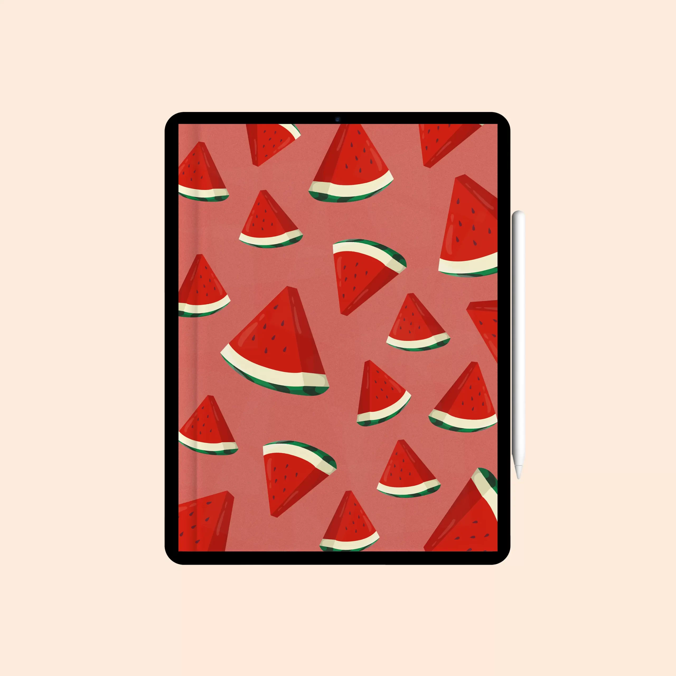 Caderno Digital “Melancia” com 12 divisórias - Coleção "Frutas"