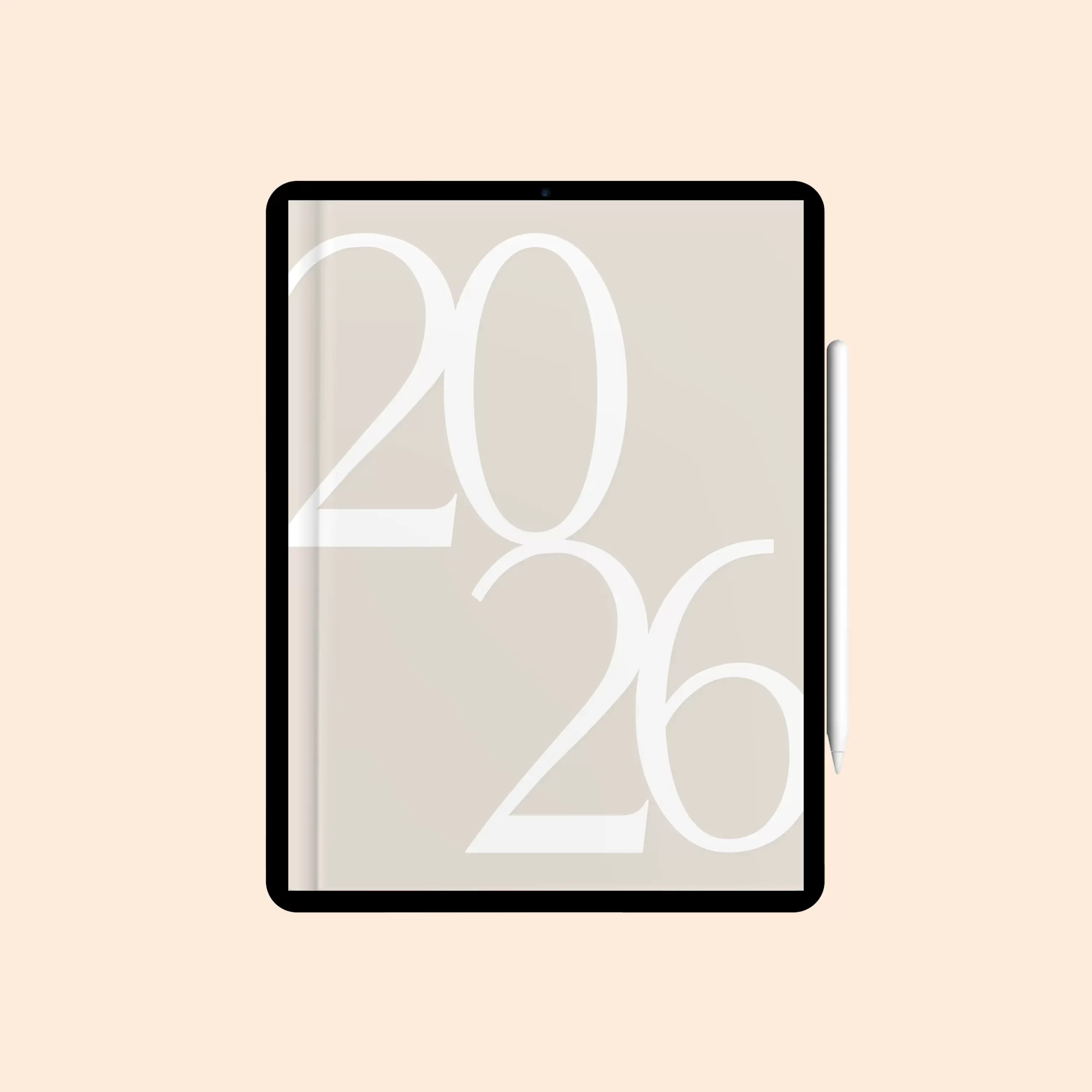 Planner Digital do Professor 2026 Vertical "Minimalist" DATADO com 10 TURMAS