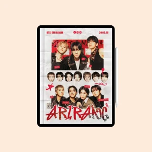 Caderno Digital “New Era” com 12 divisórias - Coleção "Arirang"